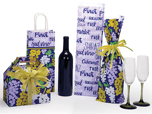 Wine Packaging Grape Collection