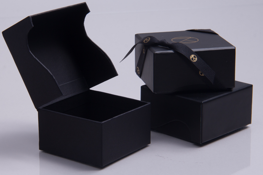 Custom designed branded gift boxes