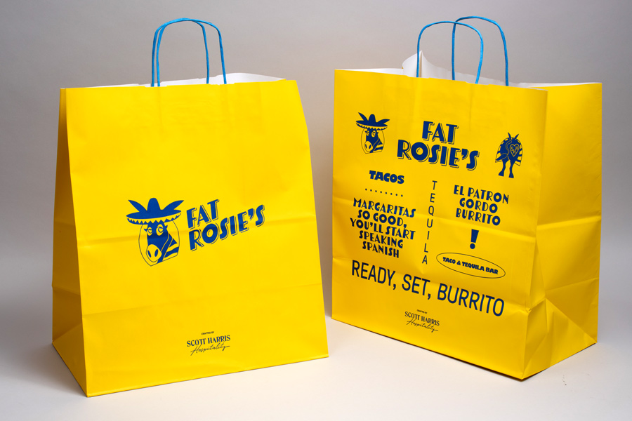 Fat Rosies Custom to go Bags