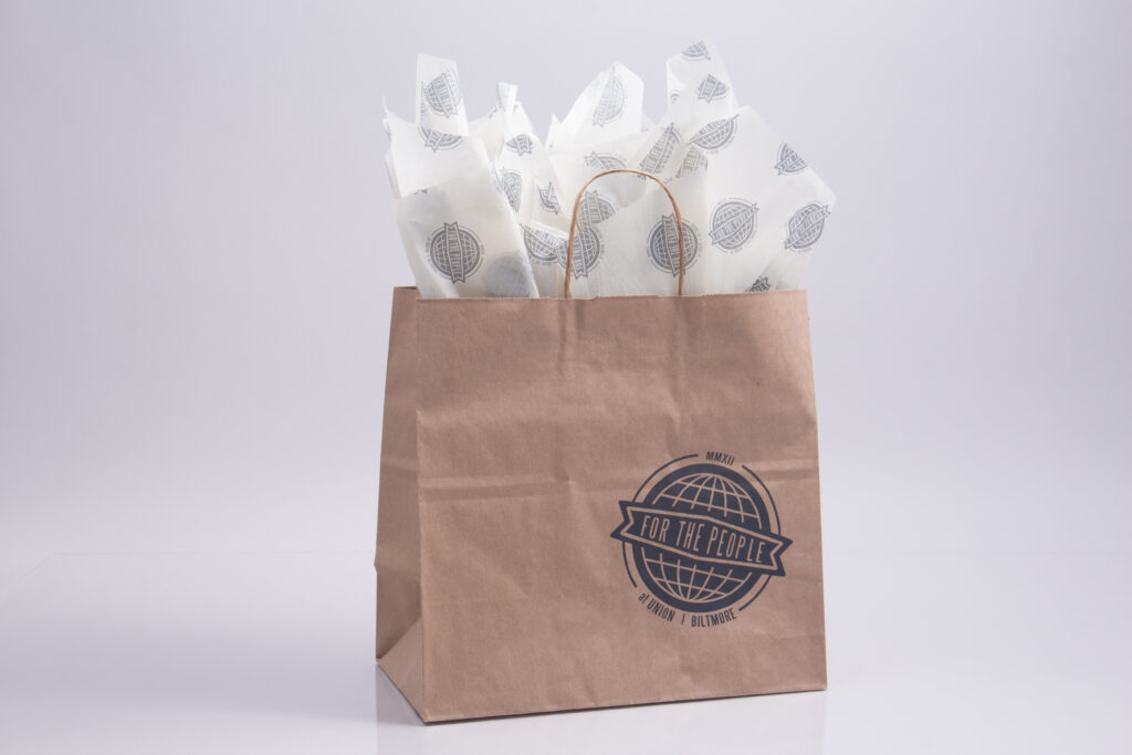 Custom Tissue In Bag