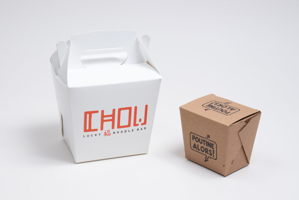 branded takeout boxes