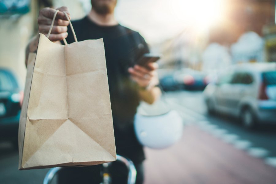 sturdy takeout bag