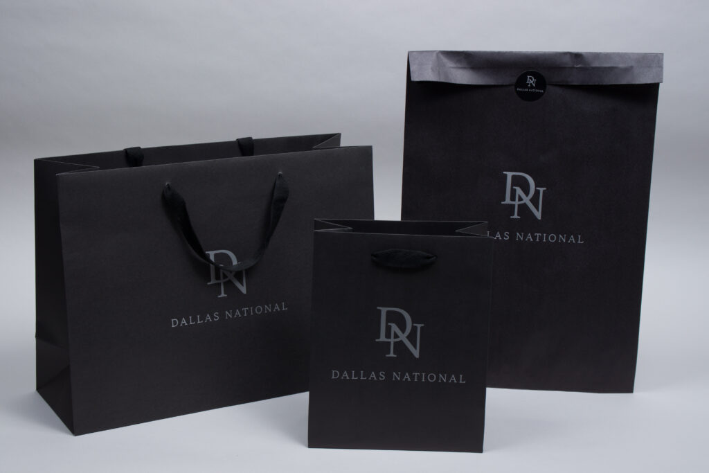 Dallas National Hot Stamp Bags and Labels