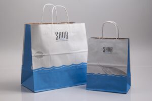 Hyatt SHOR hotel room service takeout shopping bag